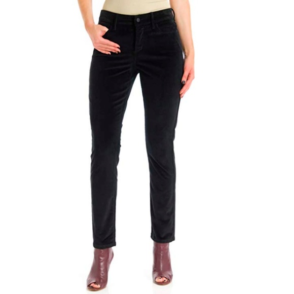 NYDJ Pants - NYDJ Black corduroy pants jean bootcut lift& tuck